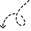 Dotted Loop-Single Arrow