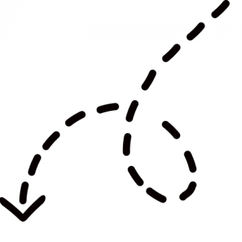 Dotted Loop-Single Arrow
